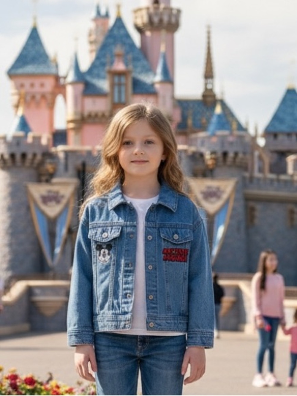 Disney Mickey Mouse Kids Denim Jacket - Blue Kids  Size 2T